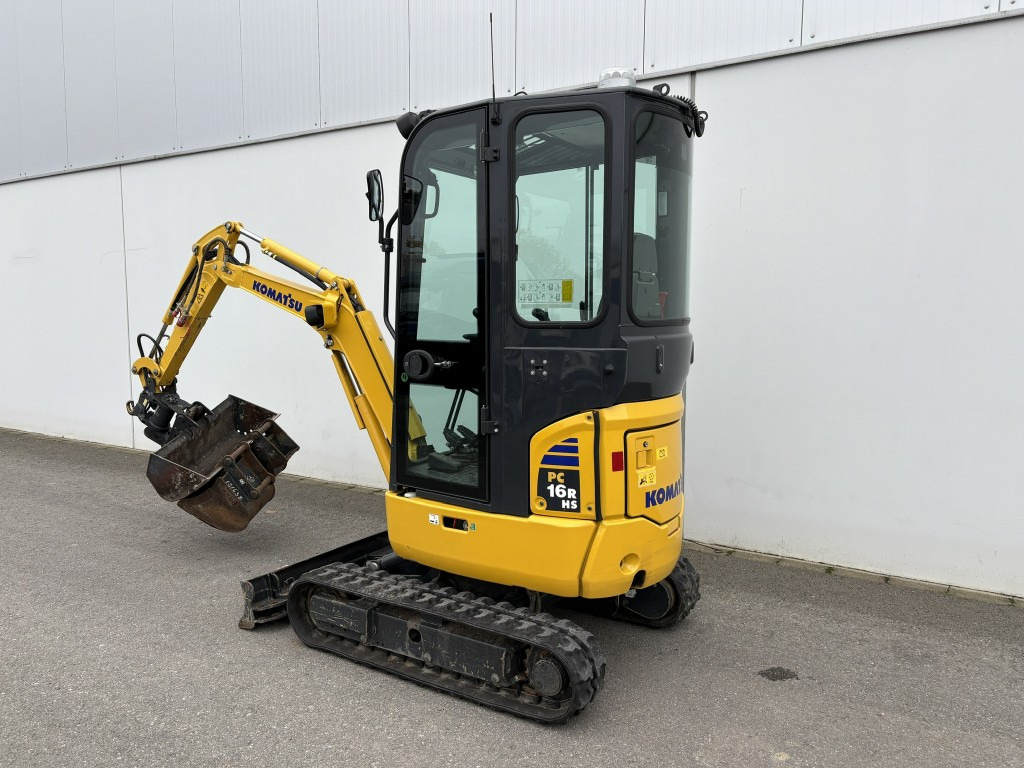 KOMATSU MINIBAGGER PC 16 R-3HS Powertilt 20,40,100 Löffel - حفارة مصغرة: صور 3 KOMATSU MINIBAGGER PC 16 R-3HS Powertilt 20,40,100 Löffel - حفارة مصغرة: صور 3