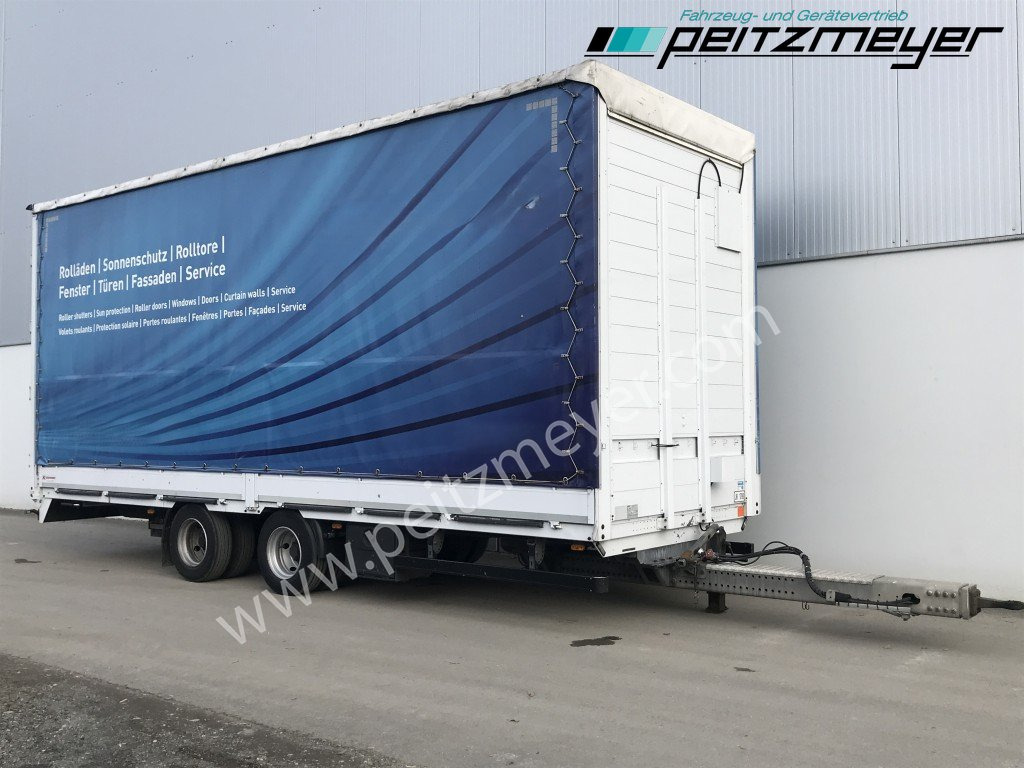 KRUKENMEIER Jumboanhänger TLPS 16,4, Hubdach, Edscha, verzinkt RSAB - مقطورات مسطحة: صور 4 KRUKENMEIER Jumboanhänger TLPS 16,4, Hubdach, Edscha, verzinkt RSAB - مقطورات مسطحة: صور 4