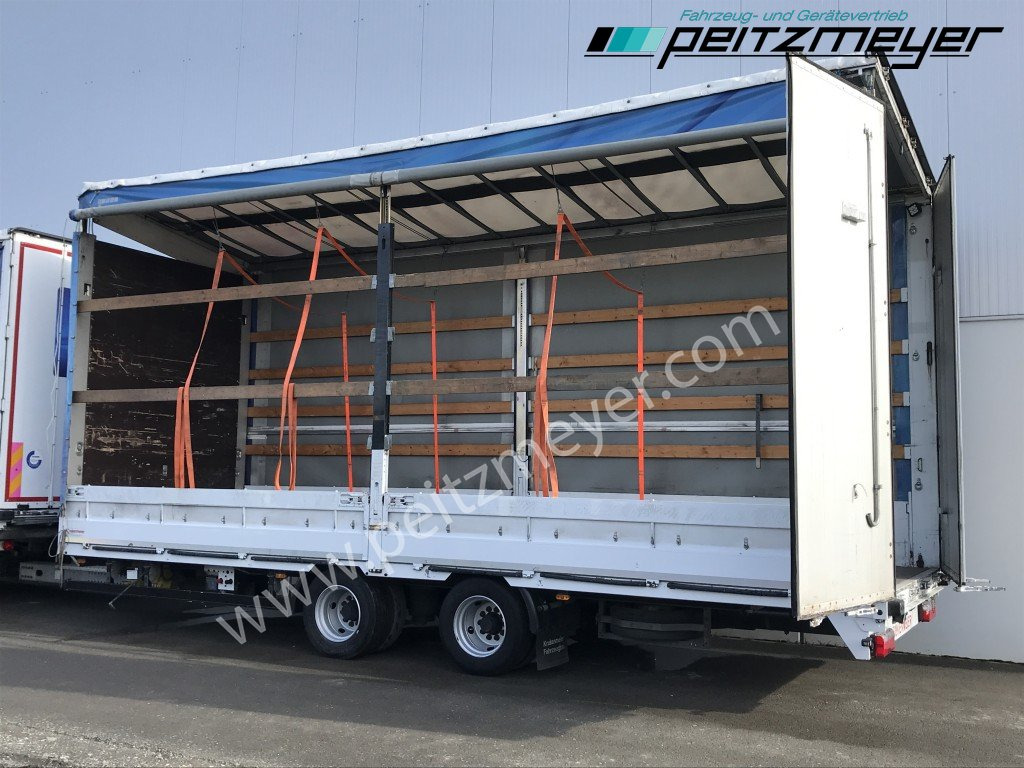 KRUKENMEIER Jumboanhänger TLPS 16,4, Hubdach, Edscha, verzinkt RSAB - مقطورات مسطحة: صور 2 KRUKENMEIER Jumboanhänger TLPS 16,4, Hubdach, Edscha, verzinkt RSAB - مقطورات مسطحة: صور 2
