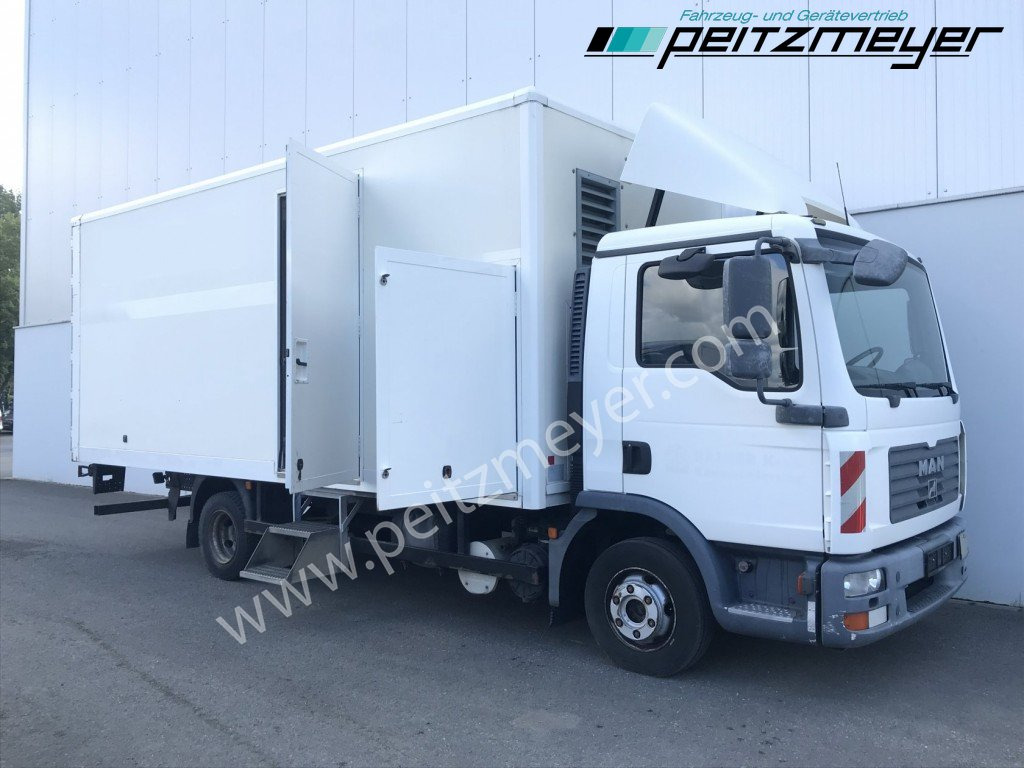 MAN TGL 8.180 BB Koffer mit Seitentür - بصندوق مغلق شاحنة: صور 2 MAN TGL 8.180 BB Koffer mit Seitentür - بصندوق مغلق شاحنة: صور 2