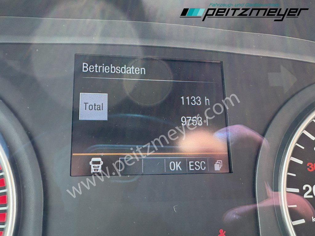 قلابات MAN TGS 26.460 FL 6x2 Kipper+Kran+Funk Lenkachse, 2-Seitenkipper, Atlas 172.3: صور 13