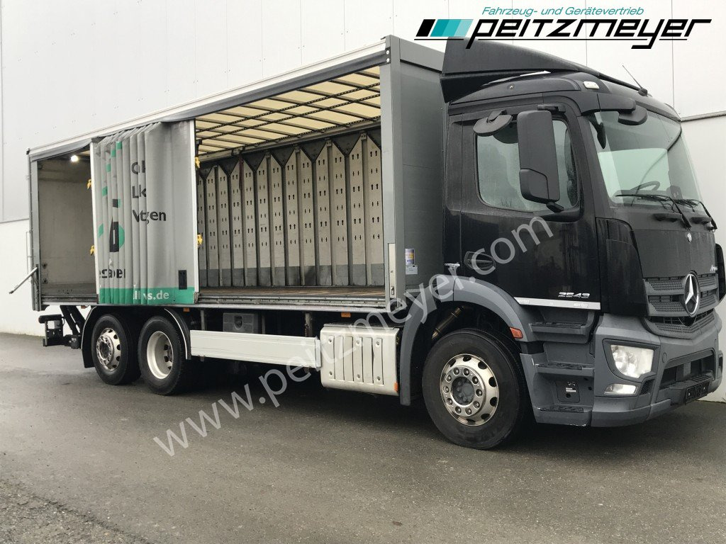 MERCEDES-BENZ Antos 2543 LL Getränke Schiebeplane Retarder, 2 x AHK, LBW 2 t., Lenkachse - نقل الشراب شاحنة: صور 2 MERCEDES-BENZ Antos 2543 LL Getränke Schiebeplane Retarder, 2 x AHK, LBW 2 t., Lenkachse - نقل الشراب شاحنة: صور 2