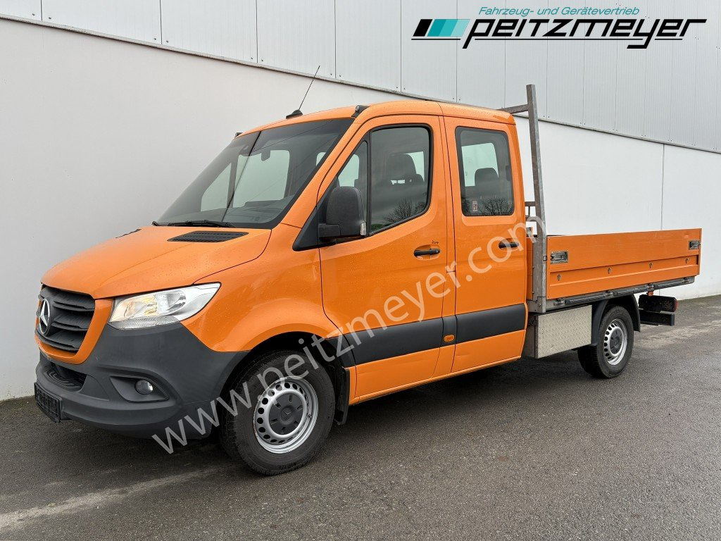 MERCEDES-BENZ Sprinter 314 CDI Doka Pritsche, Klima, Standh., AHK 2,8 t. - الشاحنات الصغيرة المسطحة, الشاحنات الصغيرة كابينة مزدوجة: صور 1 MERCEDES-BENZ Sprinter 314 CDI Doka Pritsche, Klima, Standh., AHK 2,8 t. - الشاحنات الصغيرة المسطحة, الشاحنات الصغيرة كابينة مزدوجة: صور 1