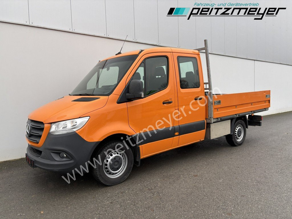 MERCEDES-BENZ Sprinter 314 CDI Doka Pritsche, Klima, Standh., AHK 2,8 t. - الشاحنات الصغيرة المسطحة, الشاحنات الصغيرة كابينة مزدوجة: صور 1 MERCEDES-BENZ Sprinter 314 CDI Doka Pritsche, Klima, Standh., AHK 2,8 t. - الشاحنات الصغيرة المسطحة, الشاحنات الصغيرة كابينة مزدوجة: صور 1