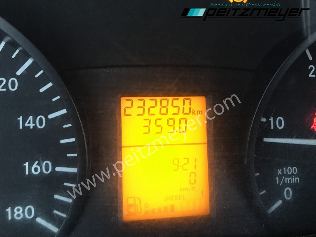 الشاحنات الصغيرة المسطحة, الشاحنات الصغيرة كابينة مزدوجة MERCEDES-BENZ Sprinter 316 CDI Maxi - Doka: صور 9