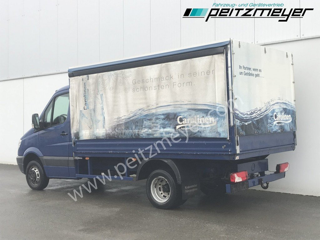 MERCEDES-BENZ Sprinter 515 CDI Pritsche mit Schiebeplane - الشاحنات الصغيرة ستائر: صور 4 MERCEDES-BENZ Sprinter 515 CDI Pritsche mit Schiebeplane - الشاحنات الصغيرة ستائر: صور 4
