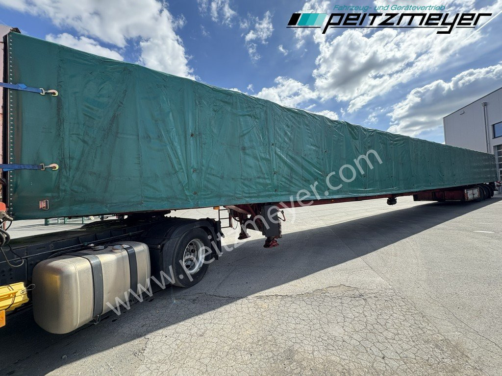 NOOTEBOOM ( NL ) Pritschenauflieger ausziehbar OVB-48-03V hydr. gelenkt Fernsteuerung, 26,35 m unter Plane - الخيمة نصف مقطورة: صور 3 NOOTEBOOM ( NL ) Pritschenauflieger ausziehbar OVB-48-03V hydr. gelenkt Fernsteuerung, 26,35 m unter Plane - الخيمة نصف مقطورة: صور 3