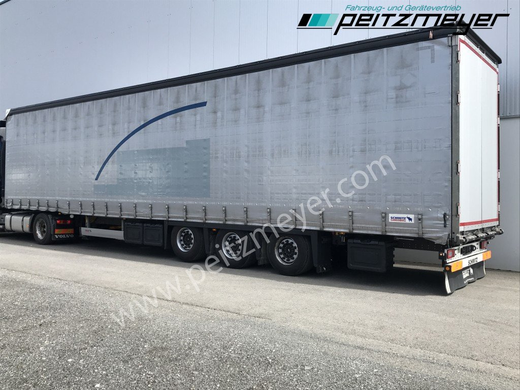 SCHMITZ 3 Achs Pritschenauflieger SCS 24/L-13.62 Mega, Power-Curtain Jumbo, Edscha, RSAB, - الخيمة نصف مقطورة: صور 2 SCHMITZ 3 Achs Pritschenauflieger SCS 24/L-13.62 Mega, Power-Curtain Jumbo, Edscha, RSAB, - الخيمة نصف مقطورة: صور 2