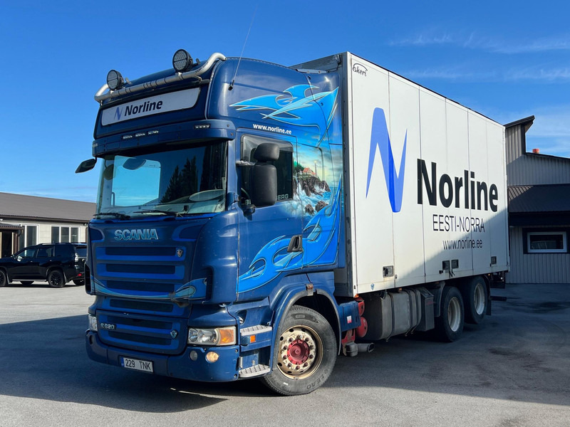 Scania R620 LB6X2HNB - OPEN SIDE - بصندوق مغلق شاحنة: صور 4 Scania R620 LB6X2HNB - OPEN SIDE - بصندوق مغلق شاحنة: صور 4