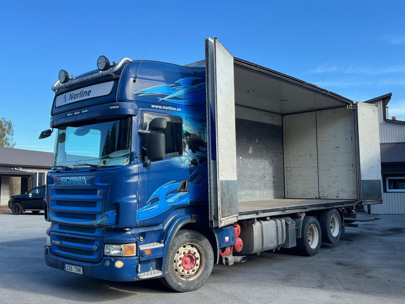 Scania R620 LB6X2HNB - OPEN SIDE - بصندوق مغلق شاحنة: صور 1 Scania R620 LB6X2HNB - OPEN SIDE - بصندوق مغلق شاحنة: صور 1