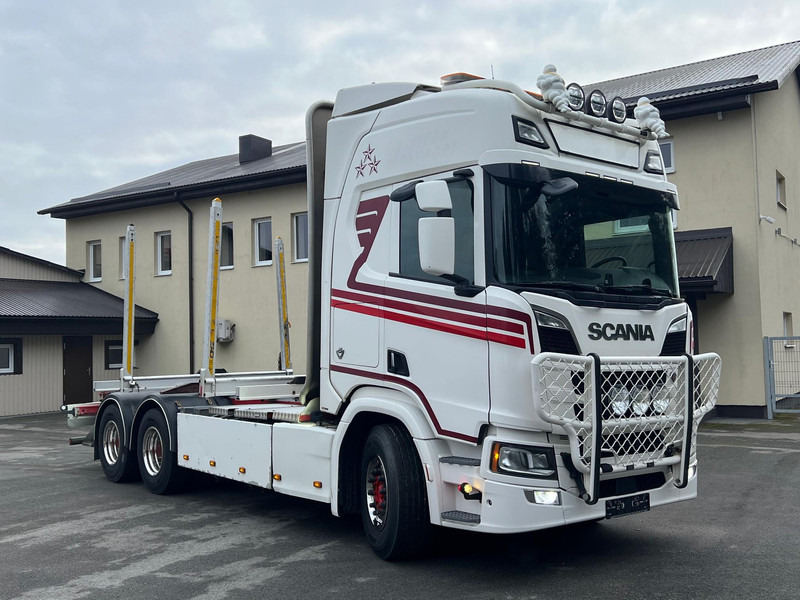Scania R730 B6X4NB - شاحنة قطع الأشجار, شاحنة كرين: صور 2 Scania R730 B6X4NB - شاحنة قطع الأشجار, شاحنة كرين: صور 2