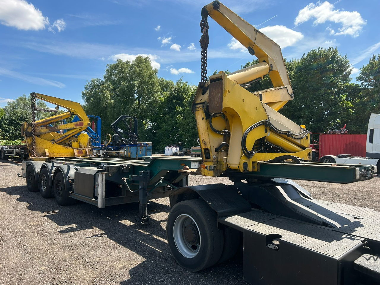 Hammar 195 HC / 20 ft, 2 x 20 ft 40 ft HC, power pack Diesel, Wireless controlle - شاحنات الحاويات / جسم علوي قابل للتغيير نصف مقطورة: صور 2 Hammar 195 HC / 20 ft, 2 x 20 ft 40 ft HC, power pack Diesel, Wireless controlle - شاحنات الحاويات / جسم علوي قابل للتغيير نصف مقطورة: صور 2