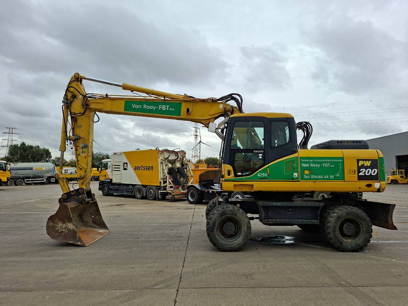Komatsu PW 200-7H - حفارة على عجلات: صور 1 Komatsu PW 200-7H - حفارة على عجلات: صور 1