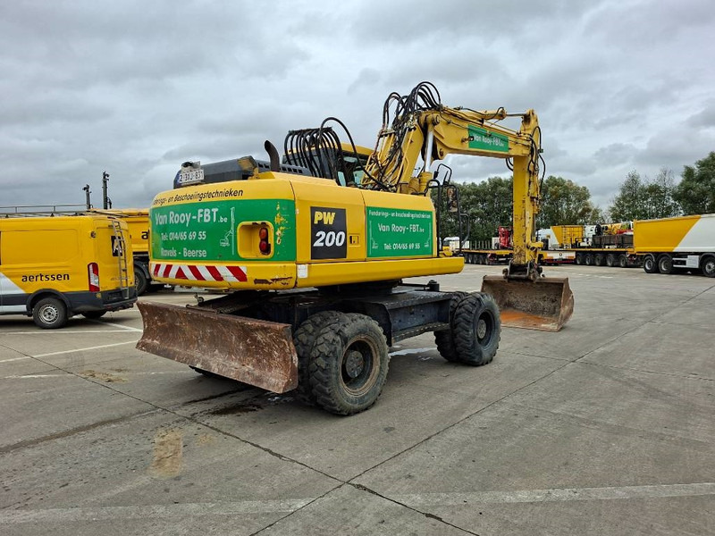 Komatsu PW 200-7H - حفارة على عجلات: صور 5 Komatsu PW 200-7H - حفارة على عجلات: صور 5