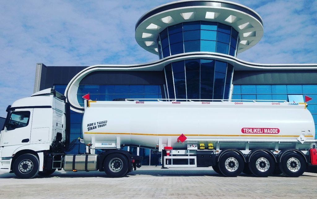 جديد نصف مقطورة صهريج لنقل الوقود SINAN TANKER-TREYLER Aluminium, fuel tanker- Бензовоз Алюминьевый: صور 10