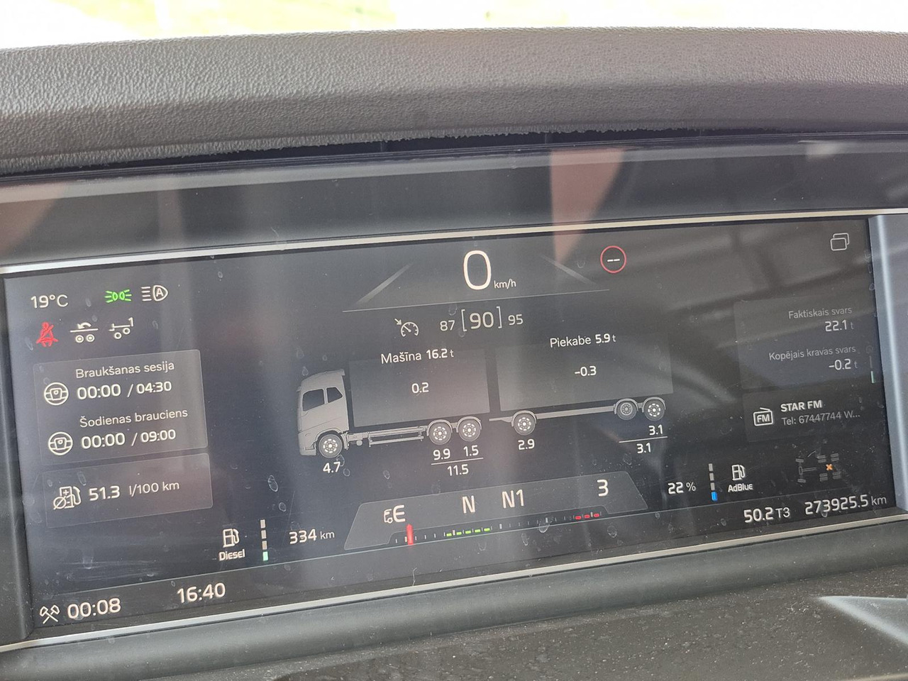 شاحنة قطع الأشجار VOLVO FH500 JYKI V31 Kesla: صور 16