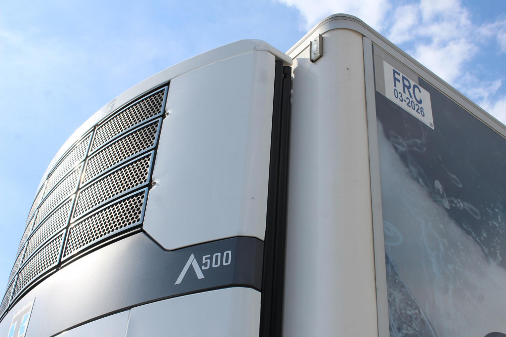 مبردة نصف مقطورة Chereau Thermo King A500 Doppelstock Blumen SAF Lift: صور 6