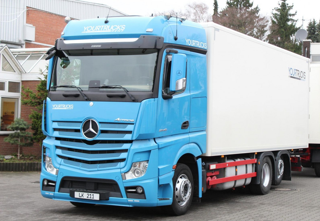 Mercedes-Benz Actros 2548 Koffer Retarder Schlafkab Kühlbox - الشاحنات الصغيرة: صور 1 Mercedes-Benz Actros 2548 Koffer Retarder Schlafkab Kühlbox - الشاحنات الصغيرة: صور 1