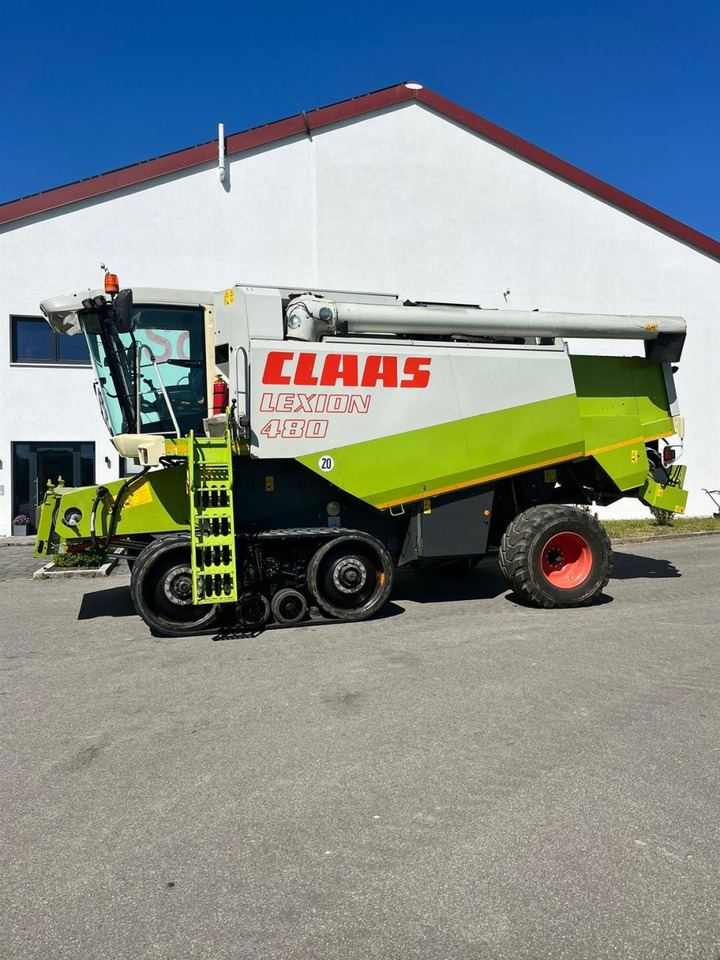 CLAAS Lexion 480 TT, ca. 3956 Bh, Baujahr - حصادة شاملة: صور 2 CLAAS Lexion 480 TT, ca. 3956 Bh, Baujahr - حصادة شاملة: صور 2