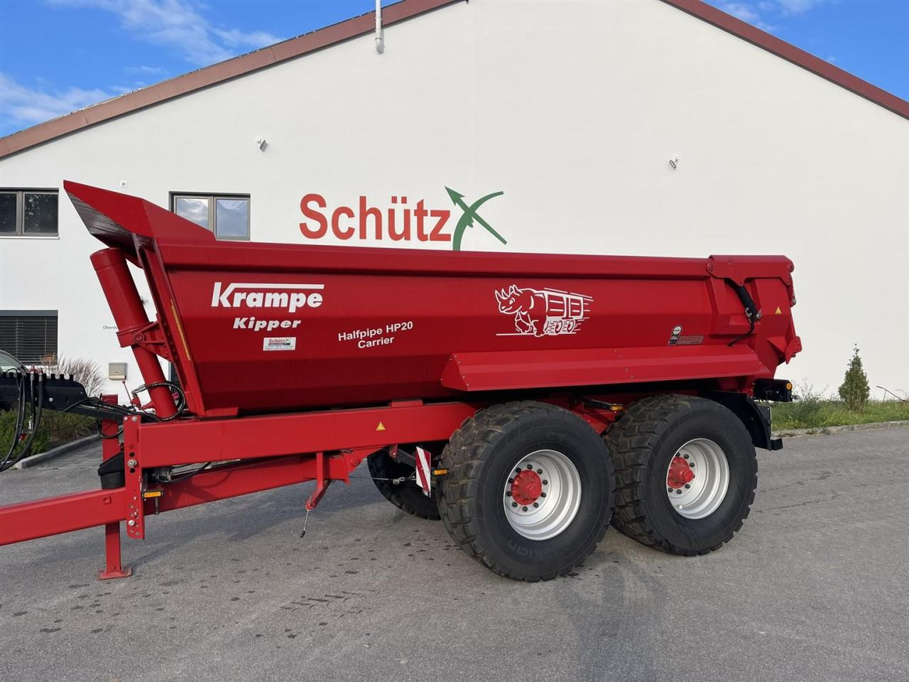 Krampe Halfpipe HP 20 Carrier Hardox Mulde - قلابة شاحنة: صور 2 Krampe Halfpipe HP 20 Carrier Hardox Mulde - قلابة شاحنة: صور 2