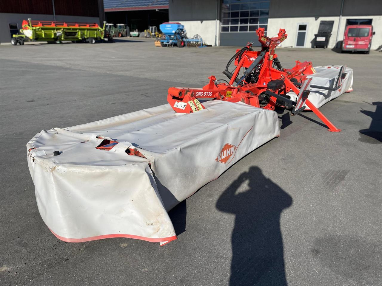 Kuhn GMD 8730 FF GMD 802F FF Mähkombination Mähwerk - جزازة: صور 1 Kuhn GMD 8730 FF GMD 802F FF Mähkombination Mähwerk - جزازة: صور 1