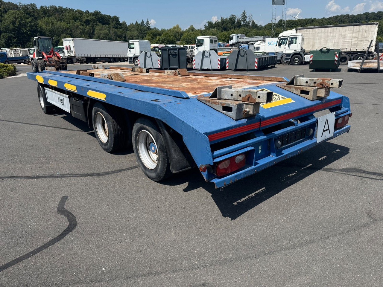 Fliegl TPS 240 3- Achs Kombi Anhänger - Blattfederung- - مقطورة هوك ليفت/ لود لوجر: صور 3 Fliegl TPS 240 3- Achs Kombi Anhänger - Blattfederung- - مقطورة هوك ليفت/ لود لوجر: صور 3