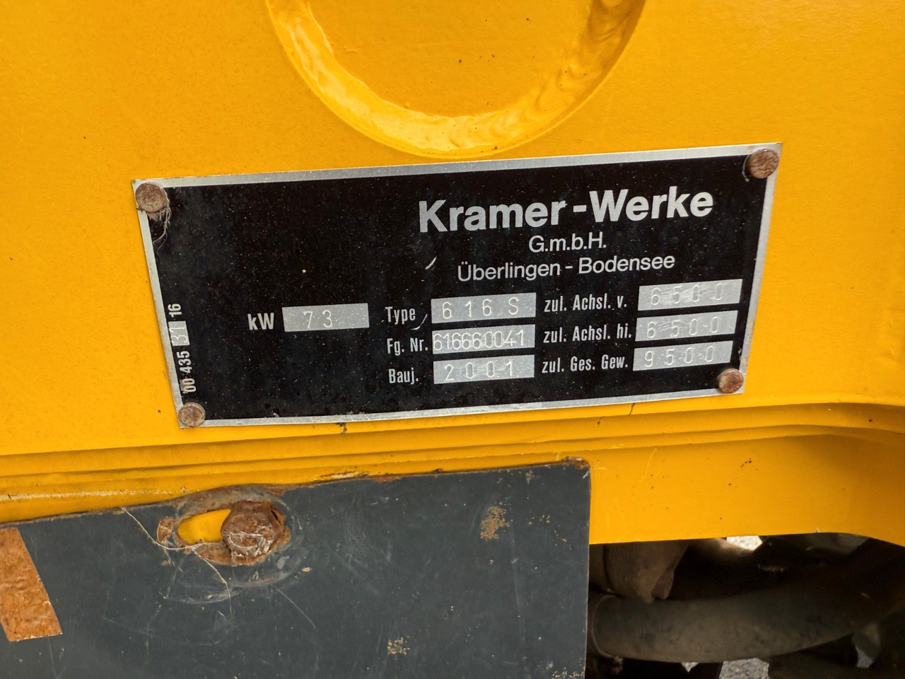Kramer 616 S Serie II 4+1 Schaufel SW Palettengabel - حفار متعدد الاستخدام: صور 3 Kramer 616 S Serie II 4+1 Schaufel SW Palettengabel - حفار متعدد الاستخدام: صور 3
