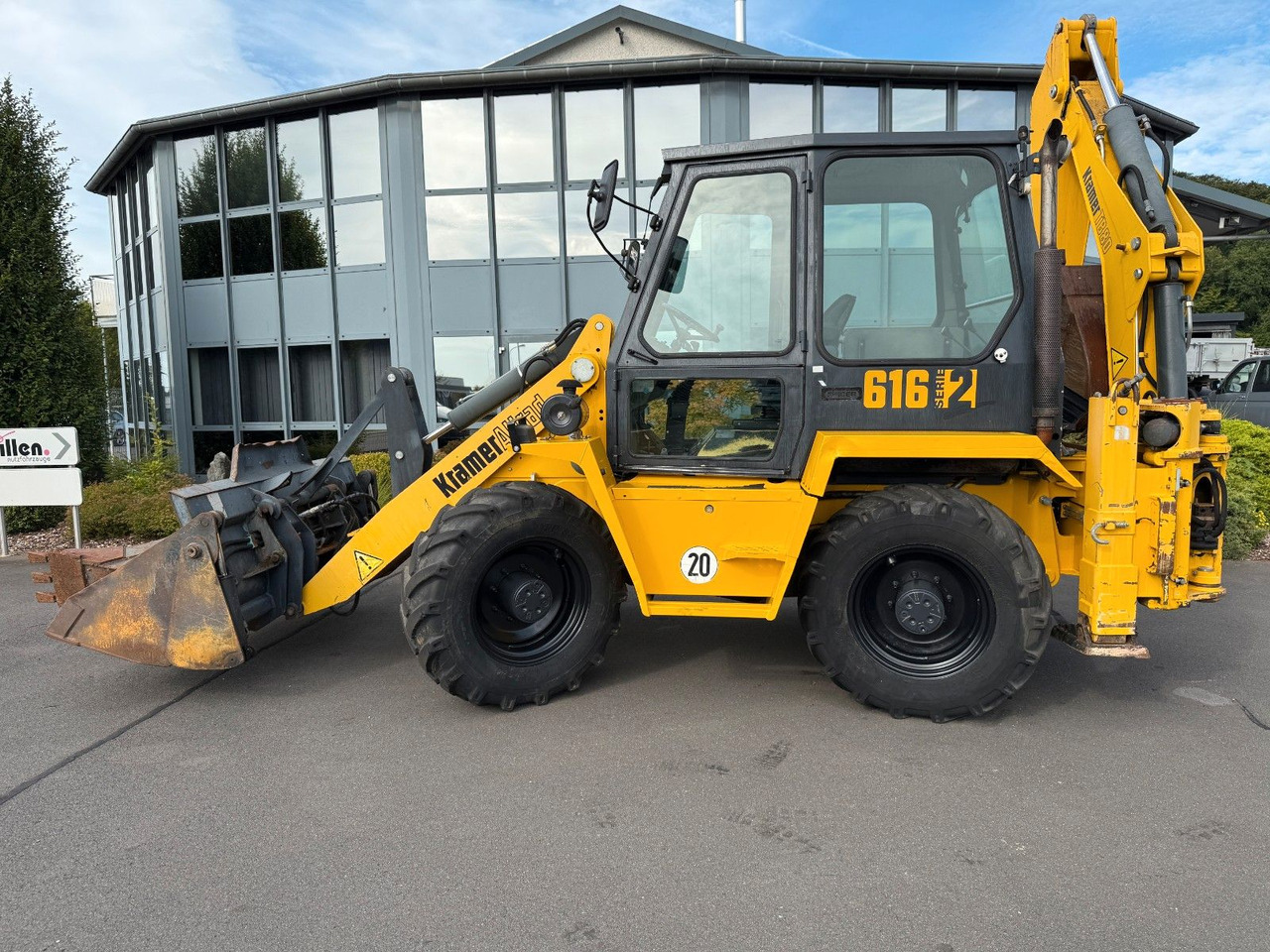 Kramer 616 S Serie II 4+1 Schaufel SW Palettengabel - حفار متعدد الاستخدام: صور 1 Kramer 616 S Serie II 4+1 Schaufel SW Palettengabel - حفار متعدد الاستخدام: صور 1