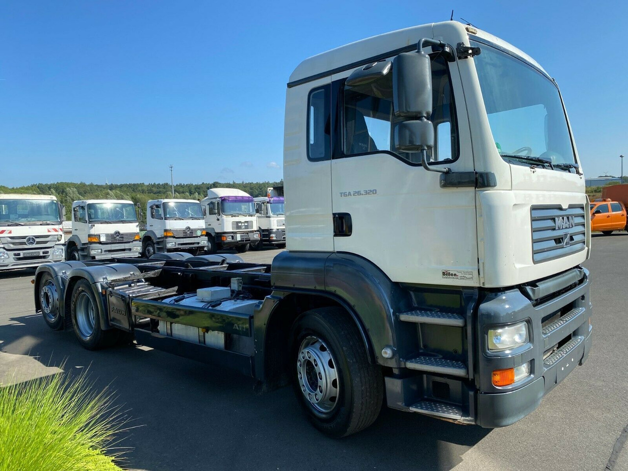 الشاسيه شاحنة MAN 26.320 TGA 6x2 MAN 26.320 TGA 6x2: صور 8