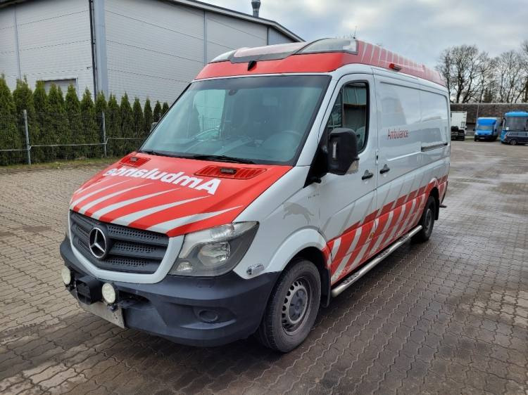 MERCEDES – BENZ SPRINTER 319 3.0D AMBULANCE (PROFILE) KLIMA, 6.2017, EURO 6  - سيارة إسعاف: صور 2 MERCEDES – BENZ SPRINTER 319 3.0D AMBULANCE (PROFILE) KLIMA, 6.2017, EURO 6  - سيارة إسعاف: صور 2