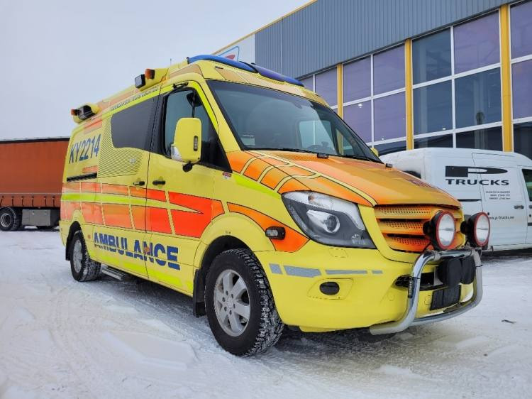 MERCEDES – BENZ SPRINTER AMBULANCE (TAMLANS) KLIMA, 11.2016, EURO 6 - سيارة إسعاف: صور 1 MERCEDES – BENZ SPRINTER AMBULANCE (TAMLANS) KLIMA, 11.2016, EURO 6 - سيارة إسعاف: صور 1