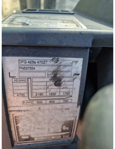 رافعة شوكية ديزل Jungheinrich DFG 425S: صور 11 رافعة شوكية ديزل Jungheinrich DFG 425S: صور 11