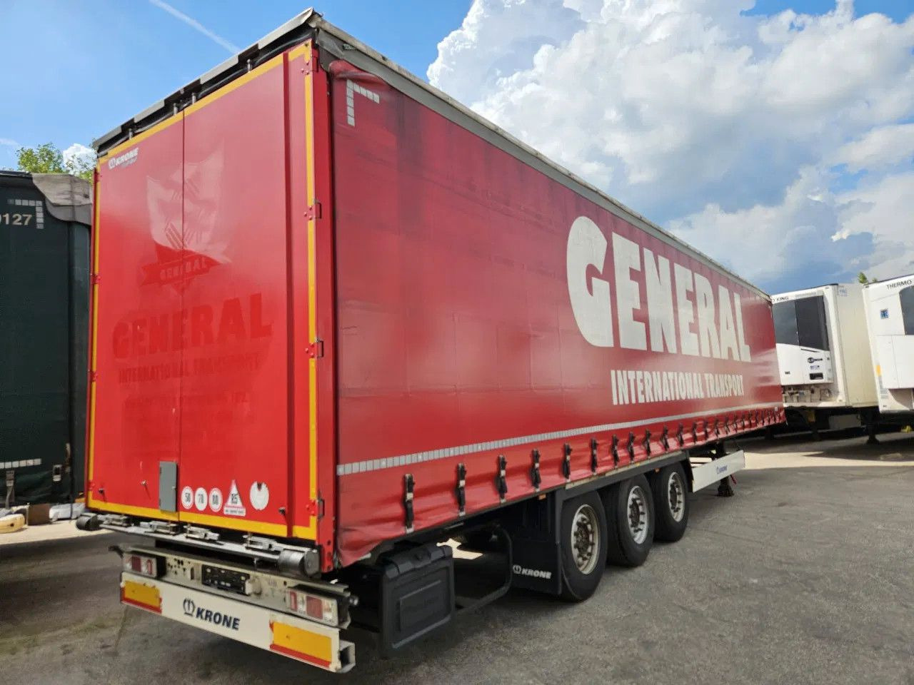 Krone SD XL Code, Lifting Axle A - الخيمة نصف مقطورة: صور 5 Krone SD XL Code, Lifting Axle A - الخيمة نصف مقطورة: صور 5