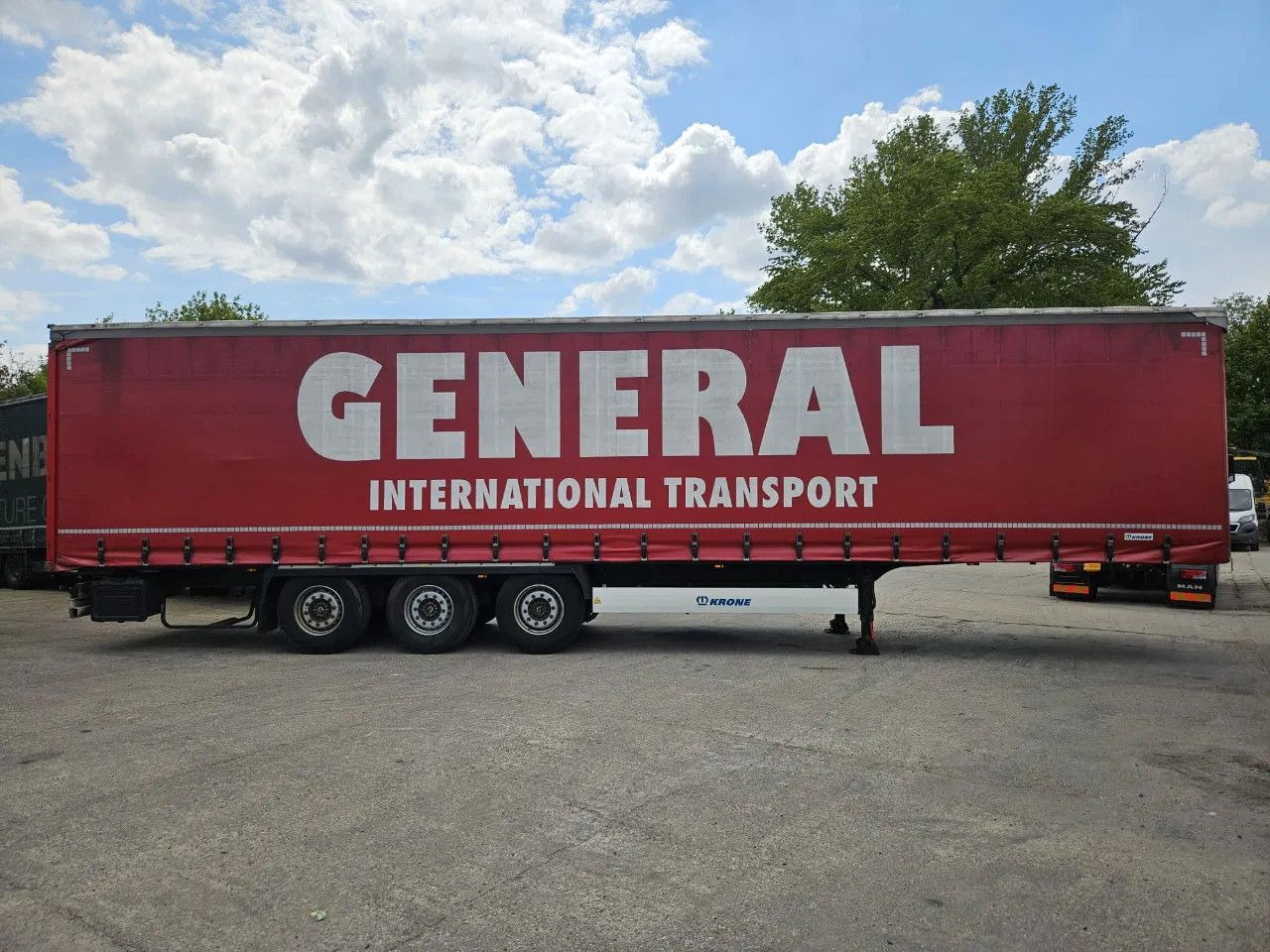 Krone SD XL Code, Lifting Axle A - الخيمة نصف مقطورة: صور 4 Krone SD XL Code, Lifting Axle A - الخيمة نصف مقطورة: صور 4