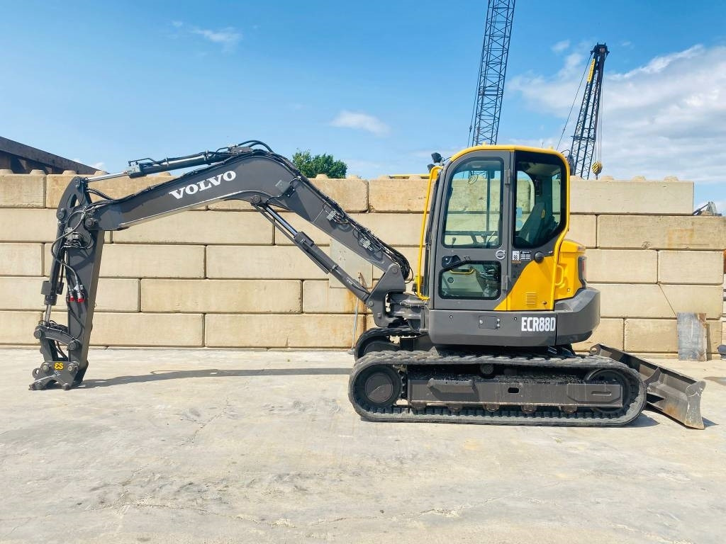 Volvo ECR 88 D - حفارة مصغرة: صور 1 Volvo ECR 88 D - حفارة مصغرة: صور 1