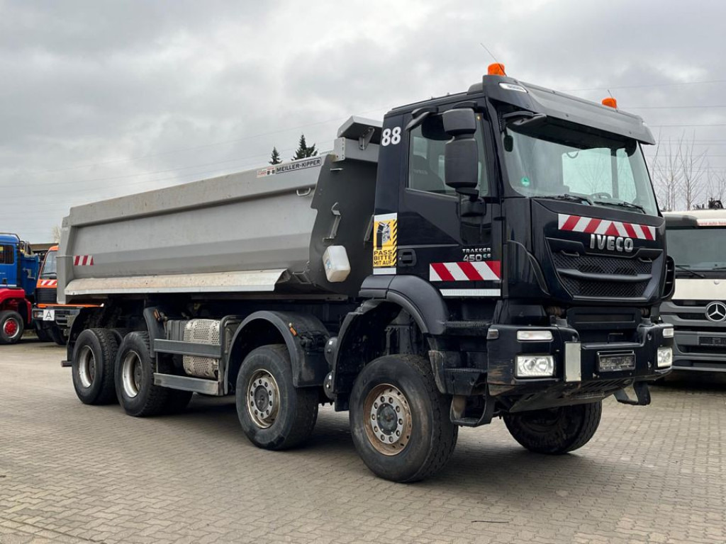 IVECO-MAGIRUS TRACKER AD450TW 4 Achs Muldenkipper Meiller - قلابة شاحنة: صور 5 IVECO-MAGIRUS TRACKER AD450TW 4 Achs Muldenkipper Meiller - قلابة شاحنة: صور 5