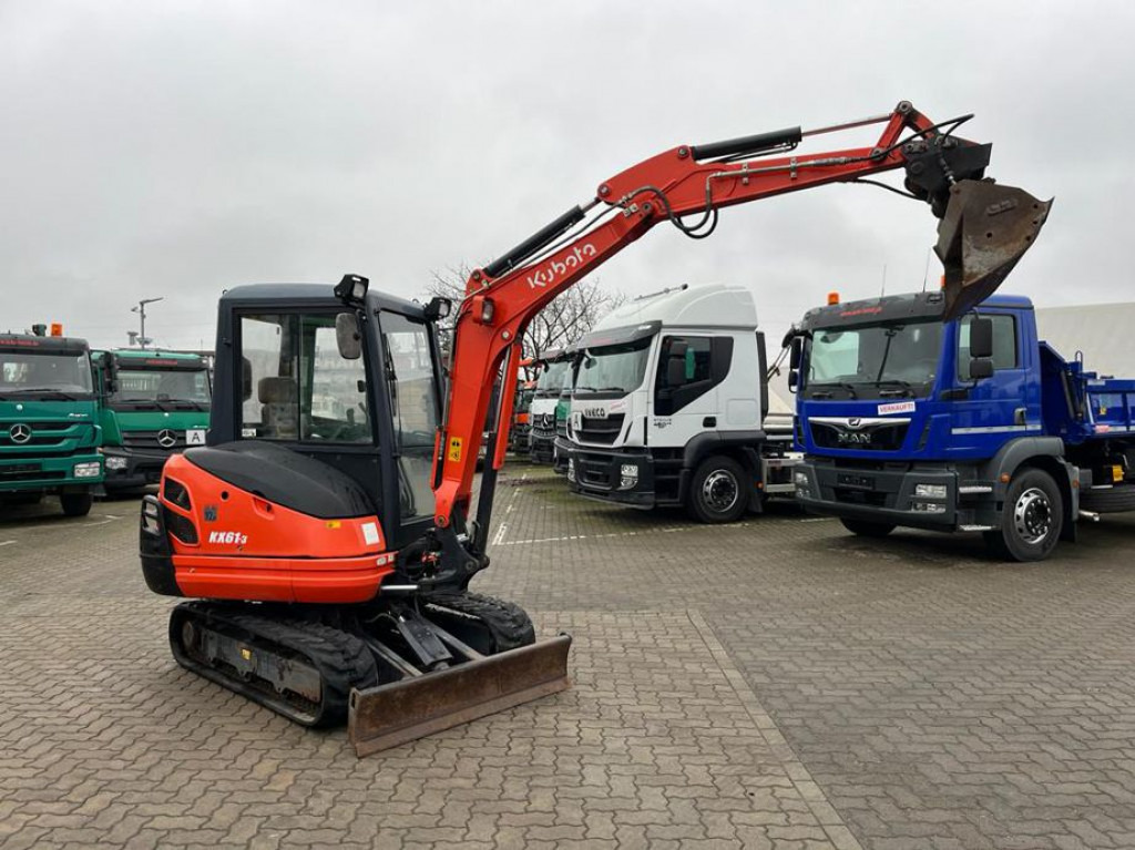 KUBOTA Minibagger KX 61 Minibagger 2245h, incl. Grabn+Tieflöffel - حفارة مصغرة: صور 1 KUBOTA Minibagger KX 61 Minibagger 2245h, incl. Grabn+Tieflöffel - حفارة مصغرة: صور 1