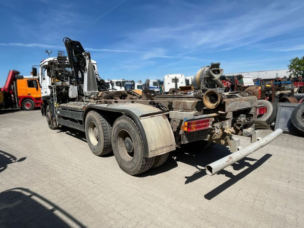 MAN F2000 27.342 6x4 Abrollkipper mit Kran - شاحنة ذات الخطاف, شاحنة كرين: صور 3 MAN F2000 27.342 6x4 Abrollkipper mit Kran - شاحنة ذات الخطاف, شاحنة كرين: صور 3