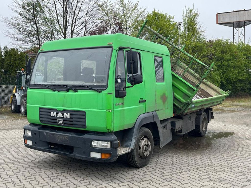 MAN LE 8.180 K 2-Achs Kipper Doppelkabine Meiller - قلاب صغير, الشاحنات الصغيرة كابينة مزدوجة: صور 1 MAN LE 8.180 K 2-Achs Kipper Doppelkabine Meiller - قلاب صغير, الشاحنات الصغيرة كابينة مزدوجة: صور 1