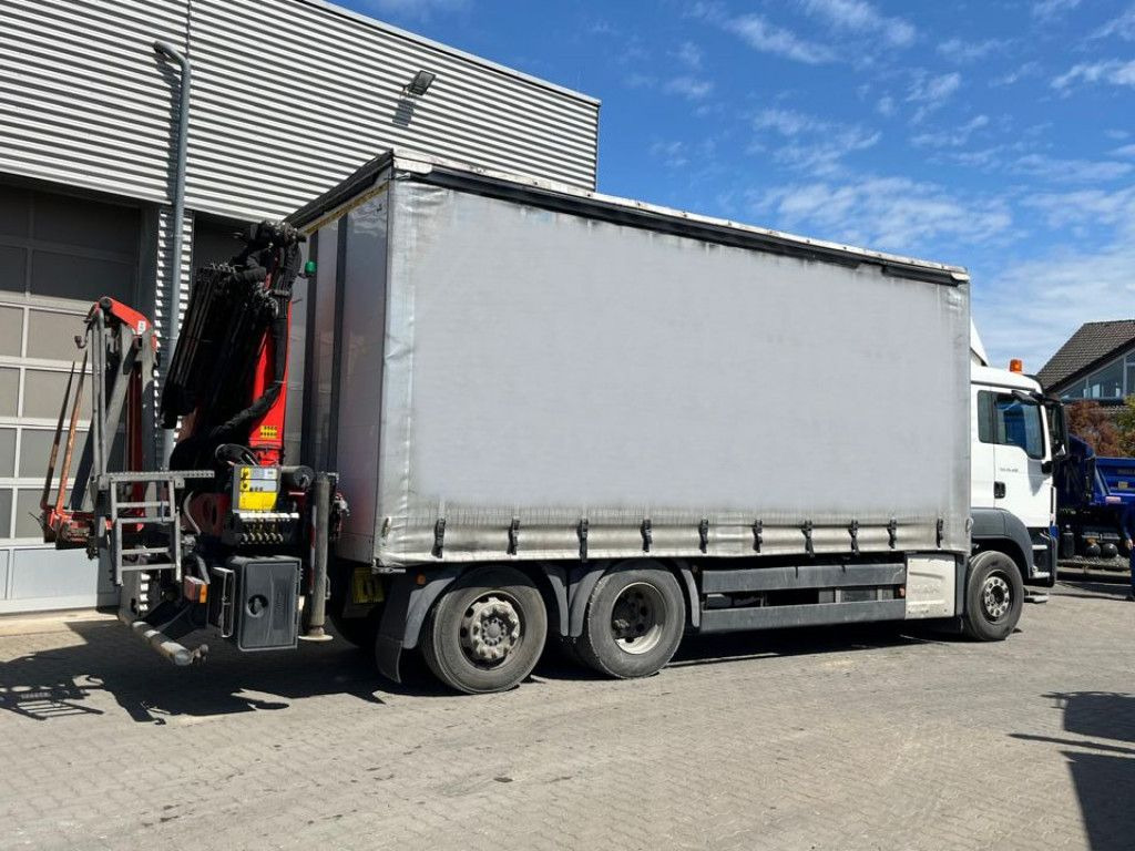 MAN TG-S 26.400 6x2-2 BL Pritsche Heckkran 5xhydr.Au - شاحنة كرين: صور 4 MAN TG-S 26.400 6x2-2 BL Pritsche Heckkran 5xhydr.Au - شاحنة كرين: صور 4