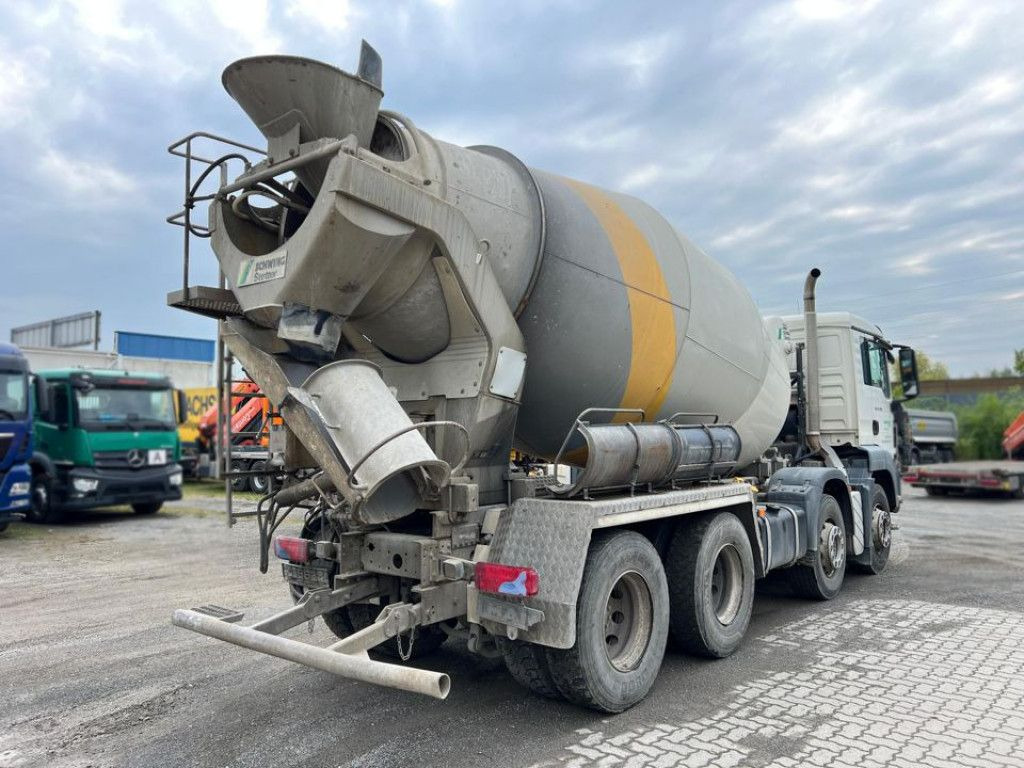 MAN TG-S 32.400 8x4 BB Betonmischer Stetter 9m³ Deut - شاحنة خلاطة خرسانة: صور 4 MAN TG-S 32.400 8x4 BB Betonmischer Stetter 9m³ Deut - شاحنة خلاطة خرسانة: صور 4