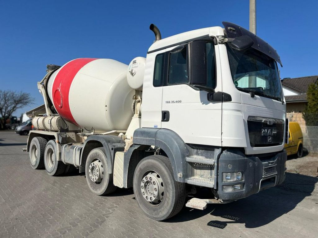 MAN TG-S 35.400 8x4 BB Betonmischer 35To Chsassis, A - شاحنة خلاطة خرسانة: صور 2 MAN TG-S 35.400 8x4 BB Betonmischer 35To Chsassis, A - شاحنة خلاطة خرسانة: صور 2
