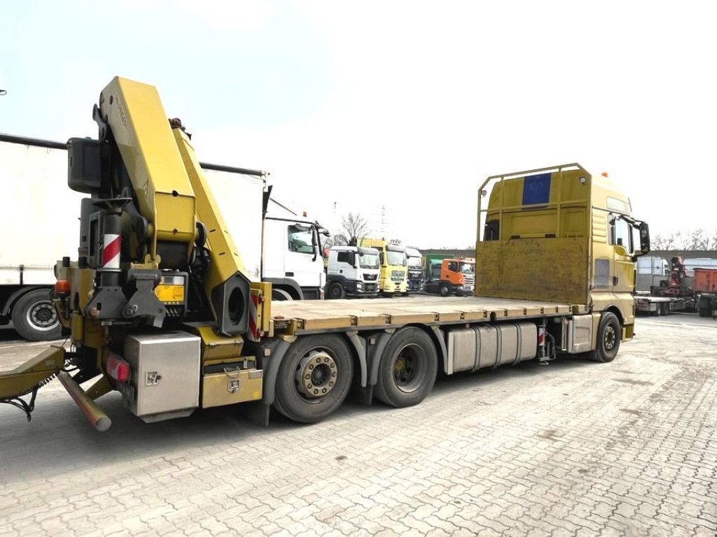 MAN TG-X 26.500 6x2-2 LL Pritsche Heckkran 53m/to, F - شاحنة كرين: صور 4 MAN TG-X 26.500 6x2-2 LL Pritsche Heckkran 53m/to, F - شاحنة كرين: صور 4