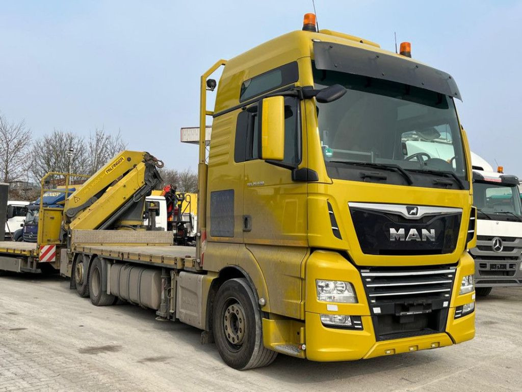 MAN TG-X 26.500 6x2-2 LL Pritsche Heckkran 53m/to, F - شاحنة كرين: صور 2 MAN TG-X 26.500 6x2-2 LL Pritsche Heckkran 53m/to, F - شاحنة كرين: صور 2
