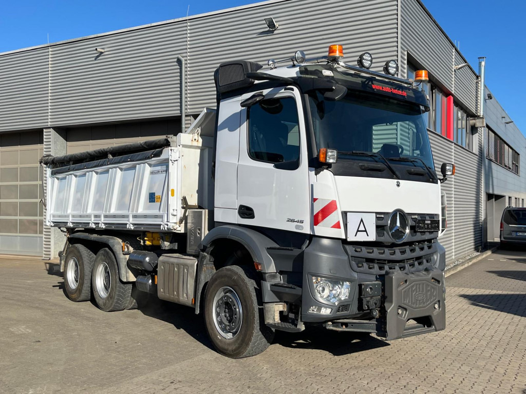 MERCEDES-BENZ Arocs 2645 K 6x4 3-Achs Kipper gr. Meiller Bordmatik 2 Stempel - قلابات: صور 5 MERCEDES-BENZ Arocs 2645 K 6x4 3-Achs Kipper gr. Meiller Bordmatik 2 Stempel - قلابات: صور 5