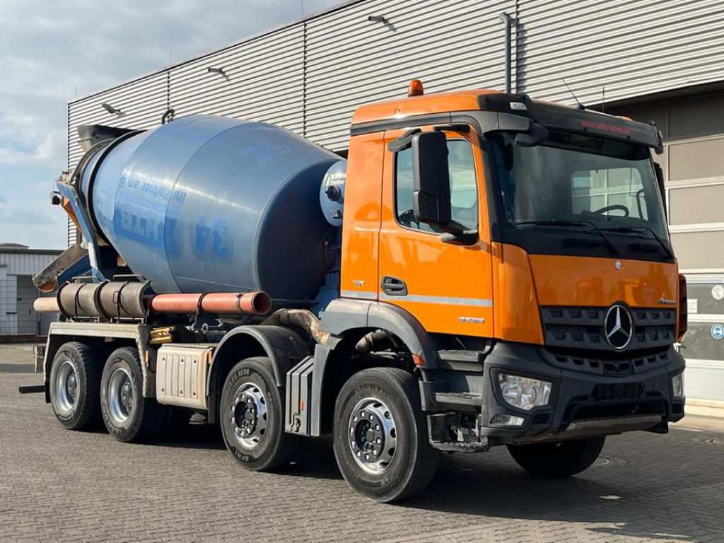 MERCEDES-BENZ Arocs 3236 8x4 Betonmischer Deutsch Top AP Achsen - شاحنة: صور 4 MERCEDES-BENZ Arocs 3236 8x4 Betonmischer Deutsch Top AP Achsen - شاحنة: صور 4