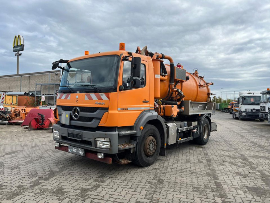 MERCEDES-BENZ Axor 1833 L Saug + Spülwagen Tollense - فراغ شاحنة: صور 1 MERCEDES-BENZ Axor 1833 L Saug + Spülwagen Tollense - فراغ شاحنة: صور 1