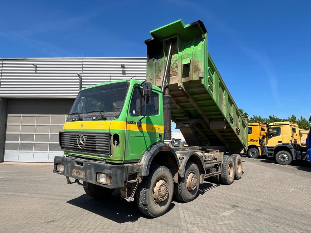 MERCEDES-BENZ SK 3535 AK 8x8 4 Achs Muldenkipper Meiller Deutsch - قلابات: صور 1 MERCEDES-BENZ SK 3535 AK 8x8 4 Achs Muldenkipper Meiller Deutsch - قلابات: صور 1
