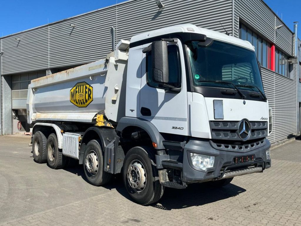 Mercedes-Benz Arocs 3240 B 8x4 4 Achs Muldenkipper Meiller - قلابات: صور 2 Mercedes-Benz Arocs 3240 B 8x4 4 Achs Muldenkipper Meiller - قلابات: صور 2