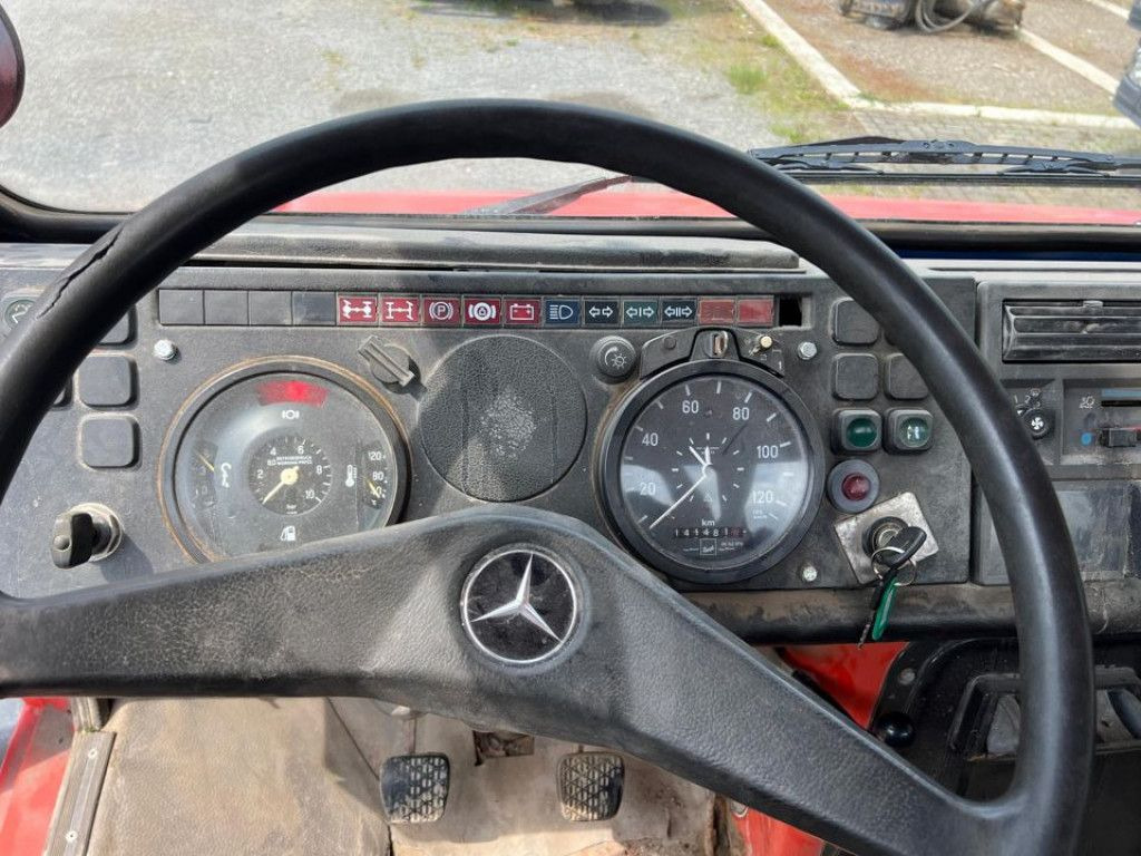 قلابات Mercedes-Benz Unimog U 424 2-Achs Allradkipper Front+Heckhydra: صور 7